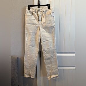 Good American split hem. Good Boy straight Jeans sz 8